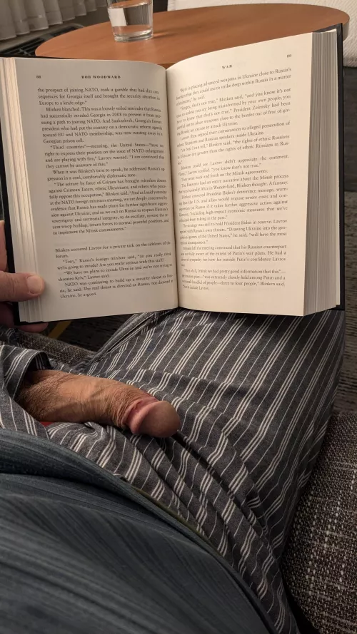 Hanging out reading in my hotel room in Macon