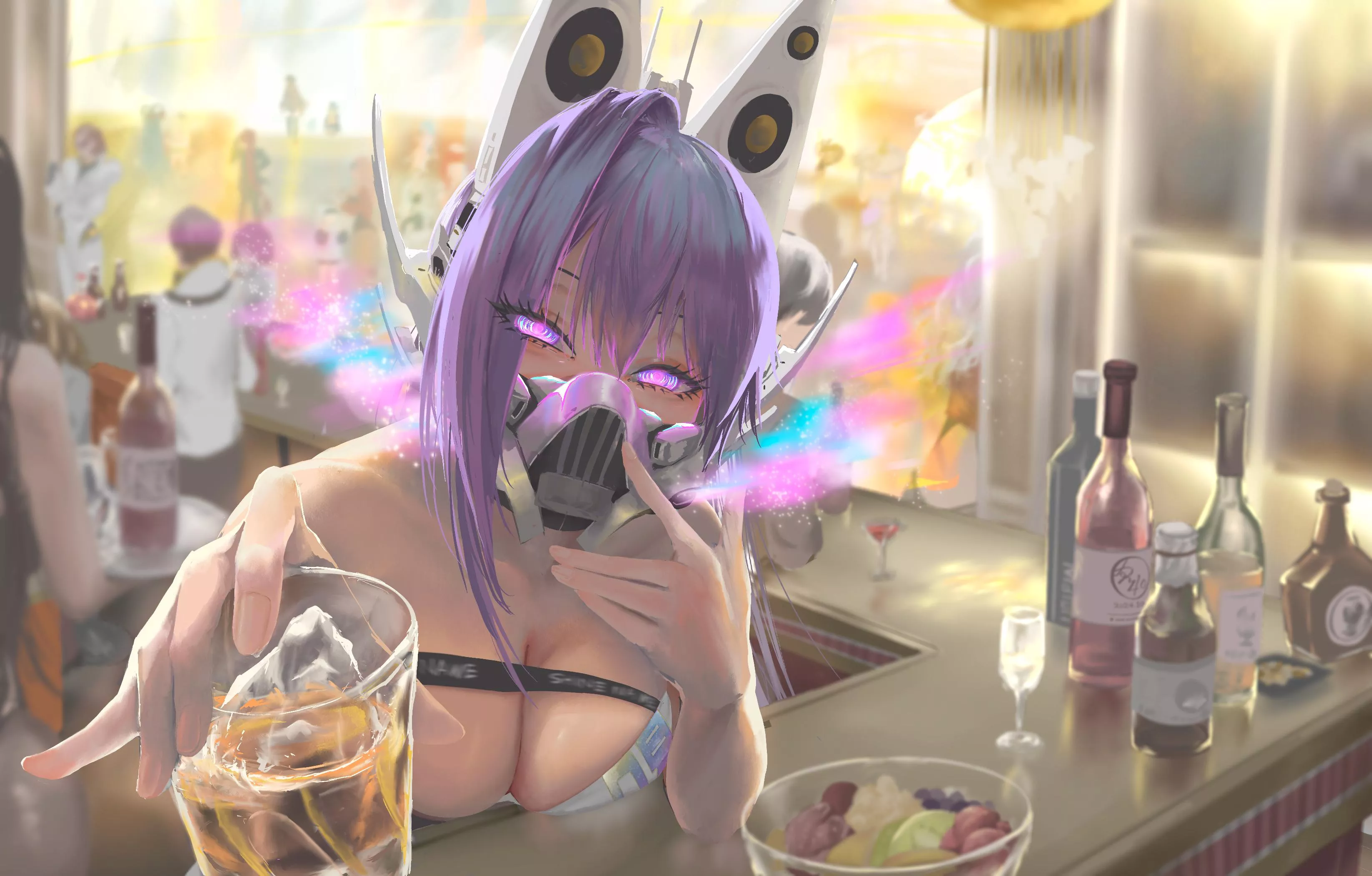 Having a few drinks with Sin (likered7410) [Goddess of Victory: Nikke]