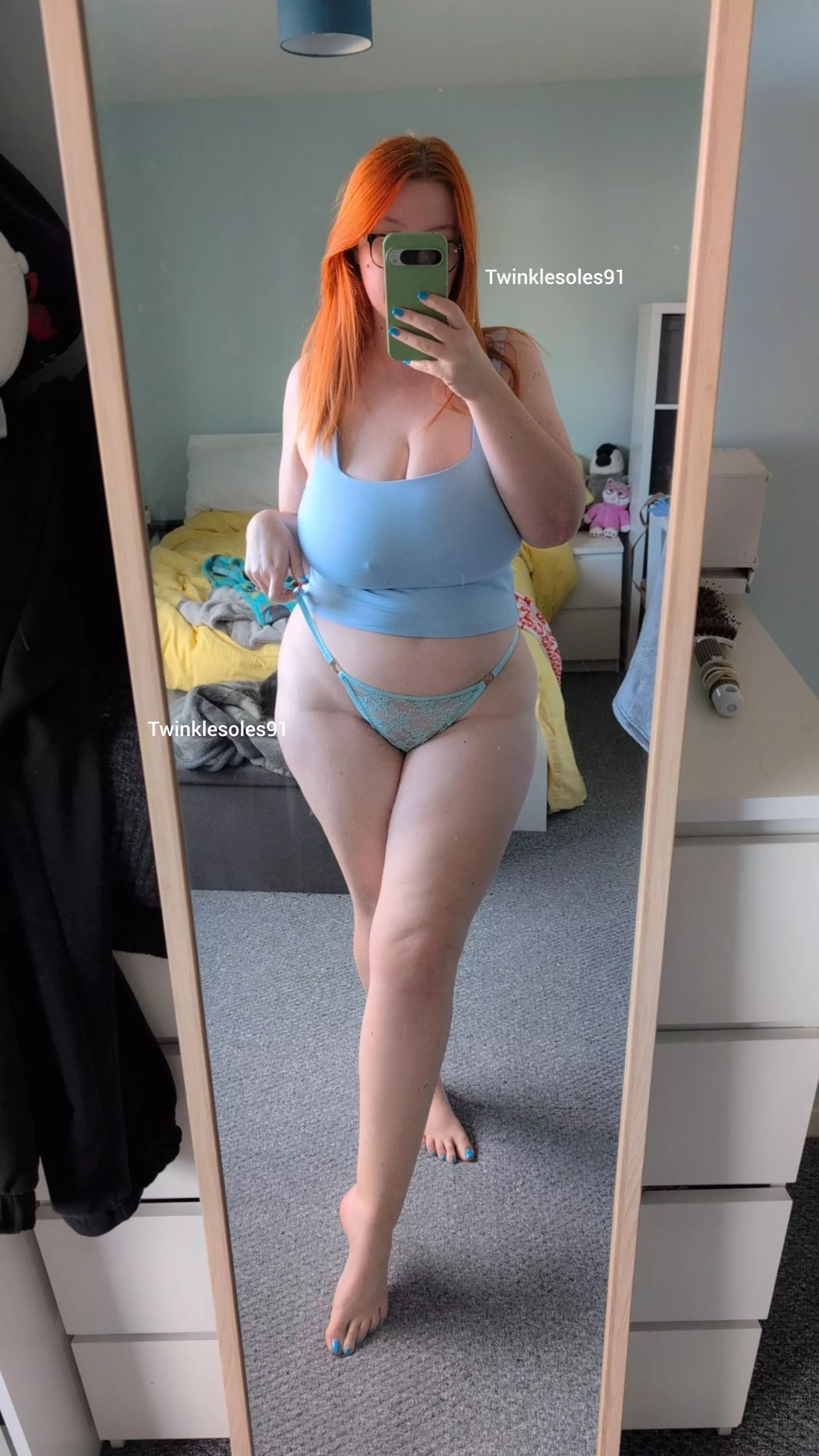 Hope you aren't feeling blue