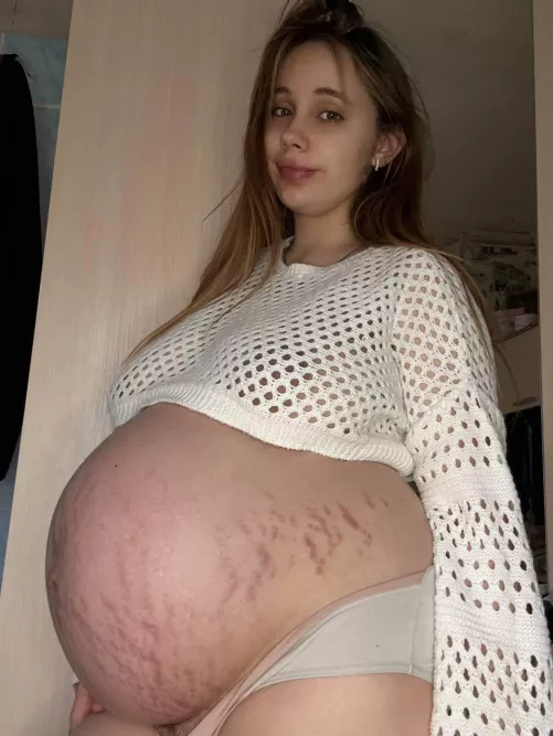 How would you describe my pregnant body