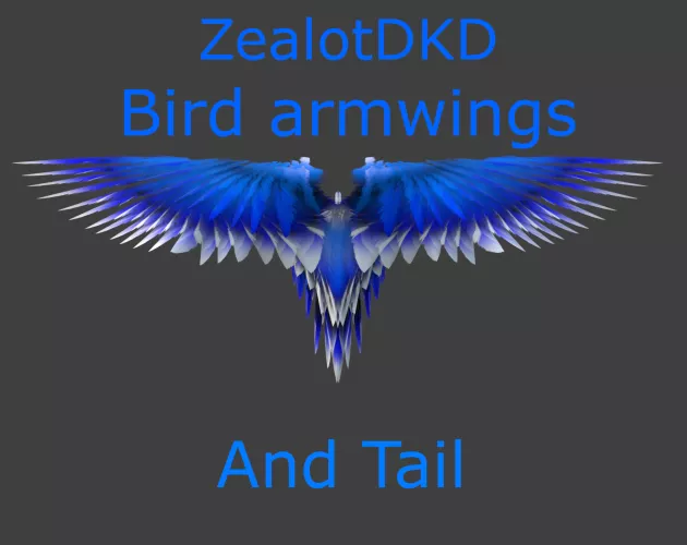 https://zealotdkd.itch.io/zealotdkd-bird-arm-wings-and-tail