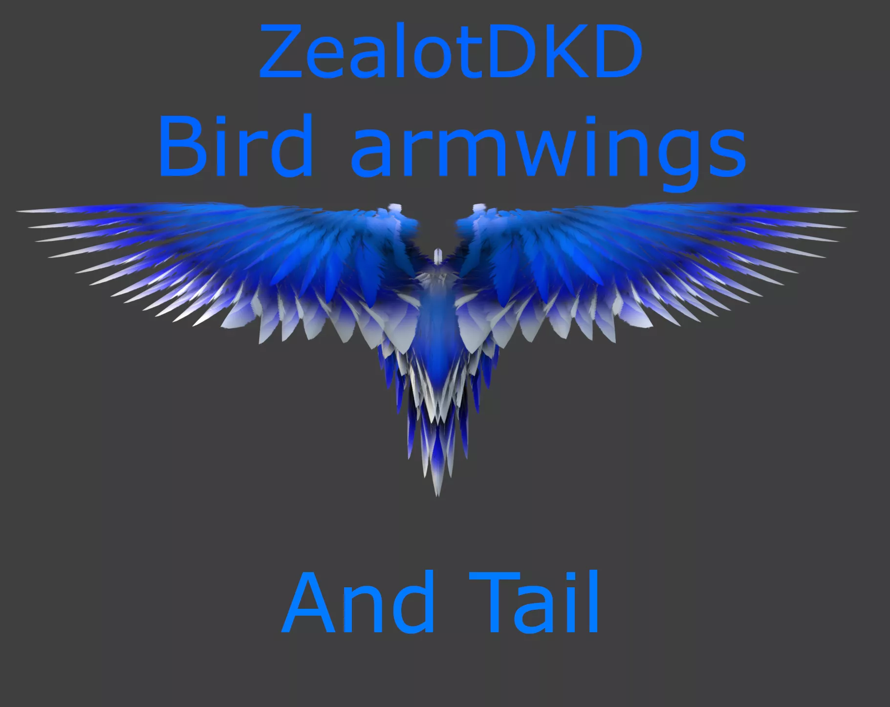 https://zealotdkd.itch.io/zealotdkd-bird-arm-wings-and-tail