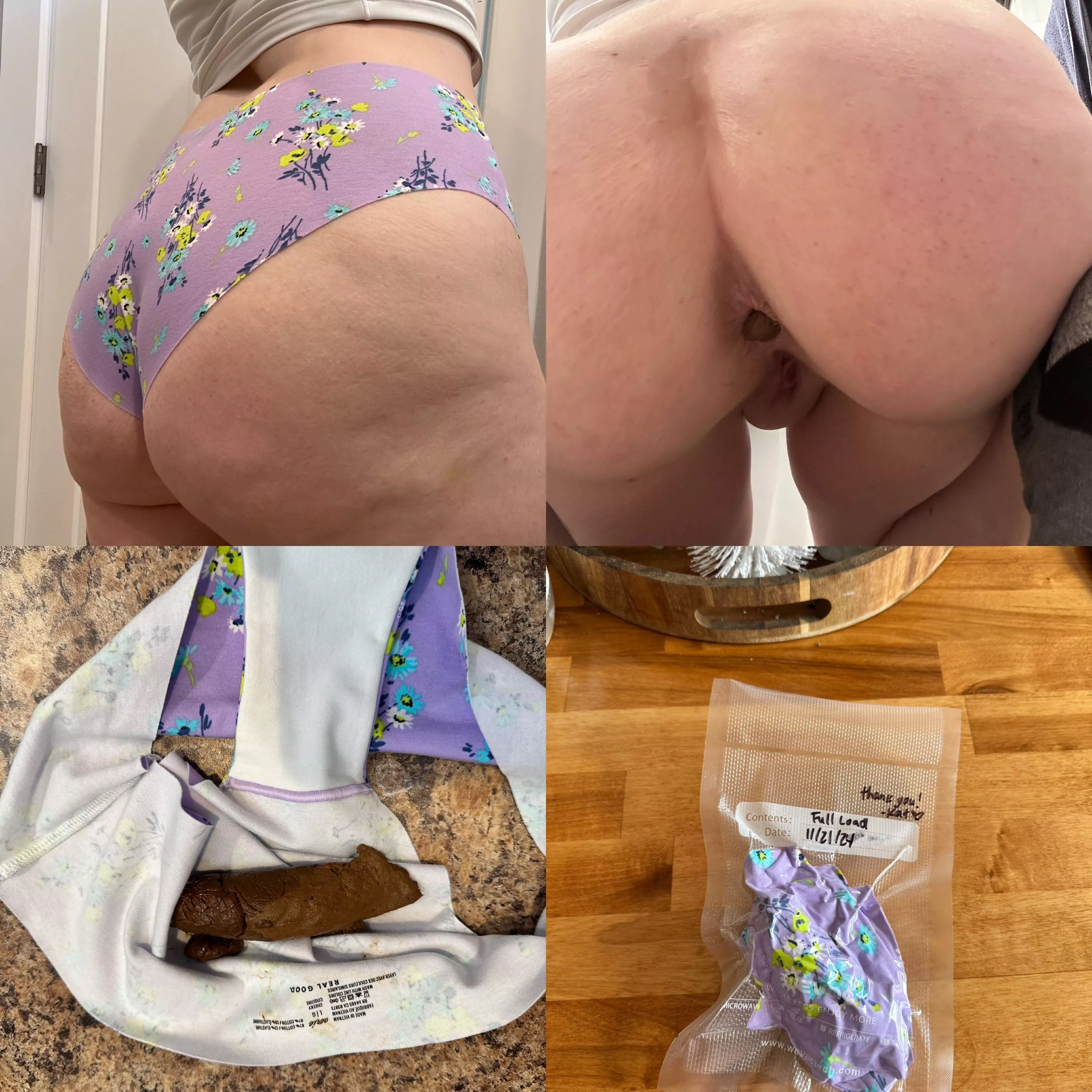 I AM BACK! Finally moved into my new house and filling panties again😉 who is next? Full load panties $75, buy 3 get 1 free! drive 100+ vids $125