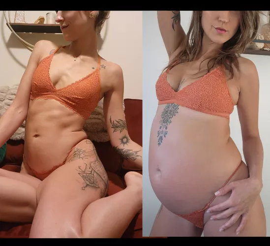 I can't even remember what it's like to not have my bump anymore 🥰 8 months later 