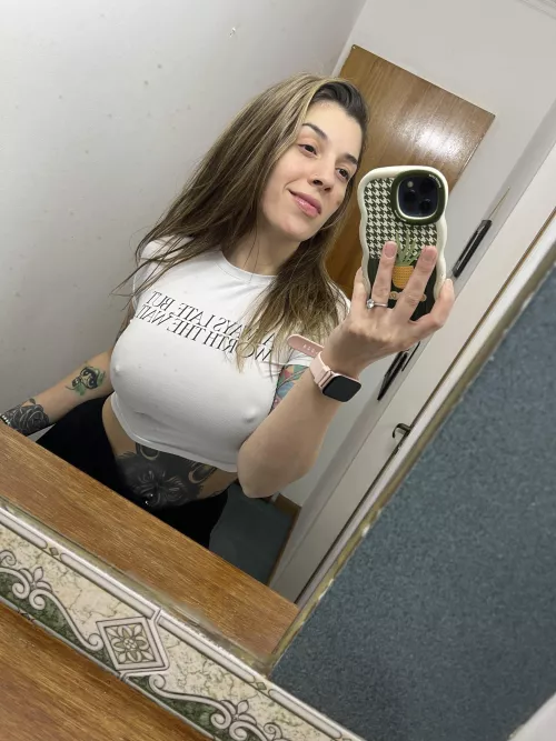 I just noticed them when I already arrived at work