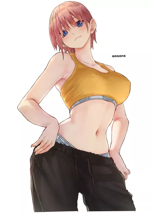 Ichika Nakano Teasing Her Perfect Body [Quintessential Quintuplets]