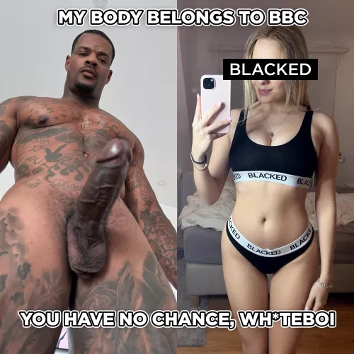 If you're wh*te u must worship the BNWO ♠️