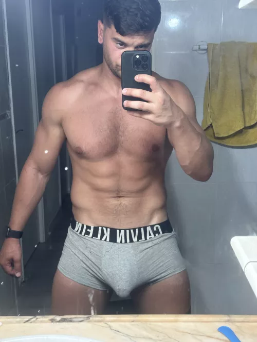 I'm your boy in underwear