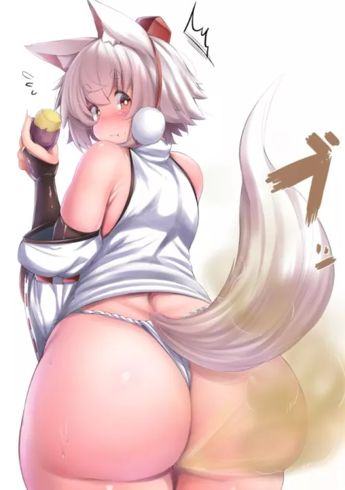 Inubashiri momiji sexy farting (shishi juuroku)