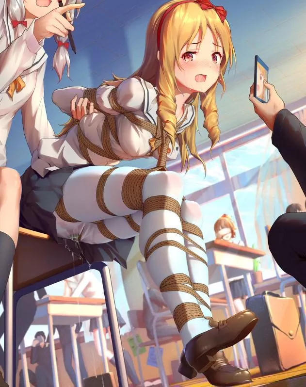 izumi sagiri jinno megumi yamada elf sorry but im ok with this (himitsu)