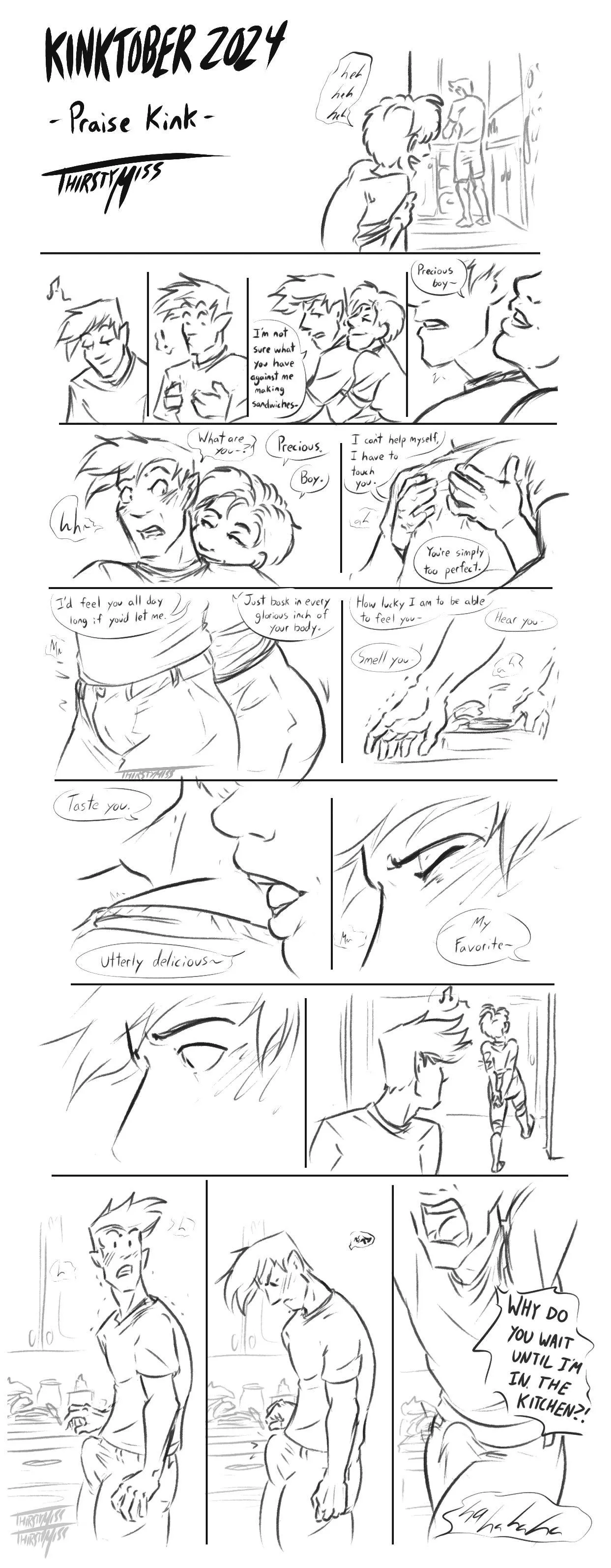 Kinktober 2024 - Praise Kink