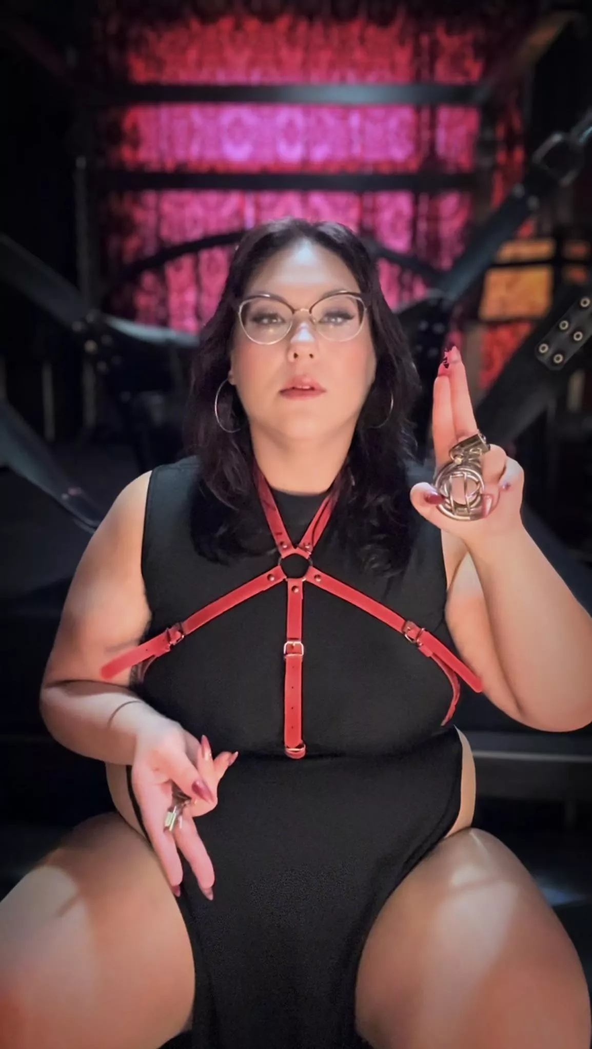 Kneel and worship at My temple and receive true pleasure by serving Me 