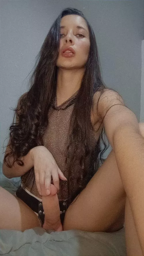 Kneel down, lick my feet, obey...