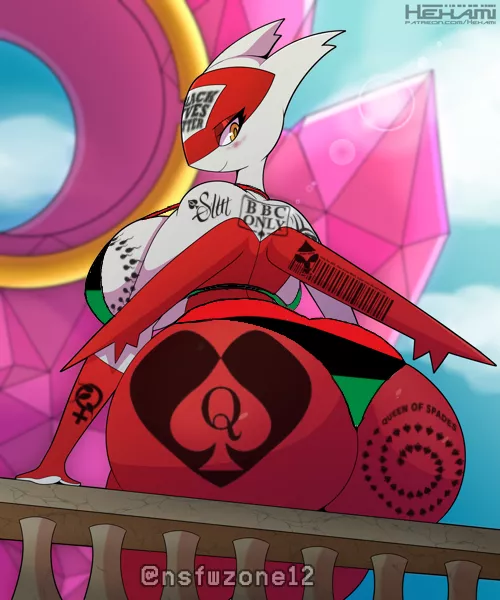 Latias loves black trainers~ (blacked edit)