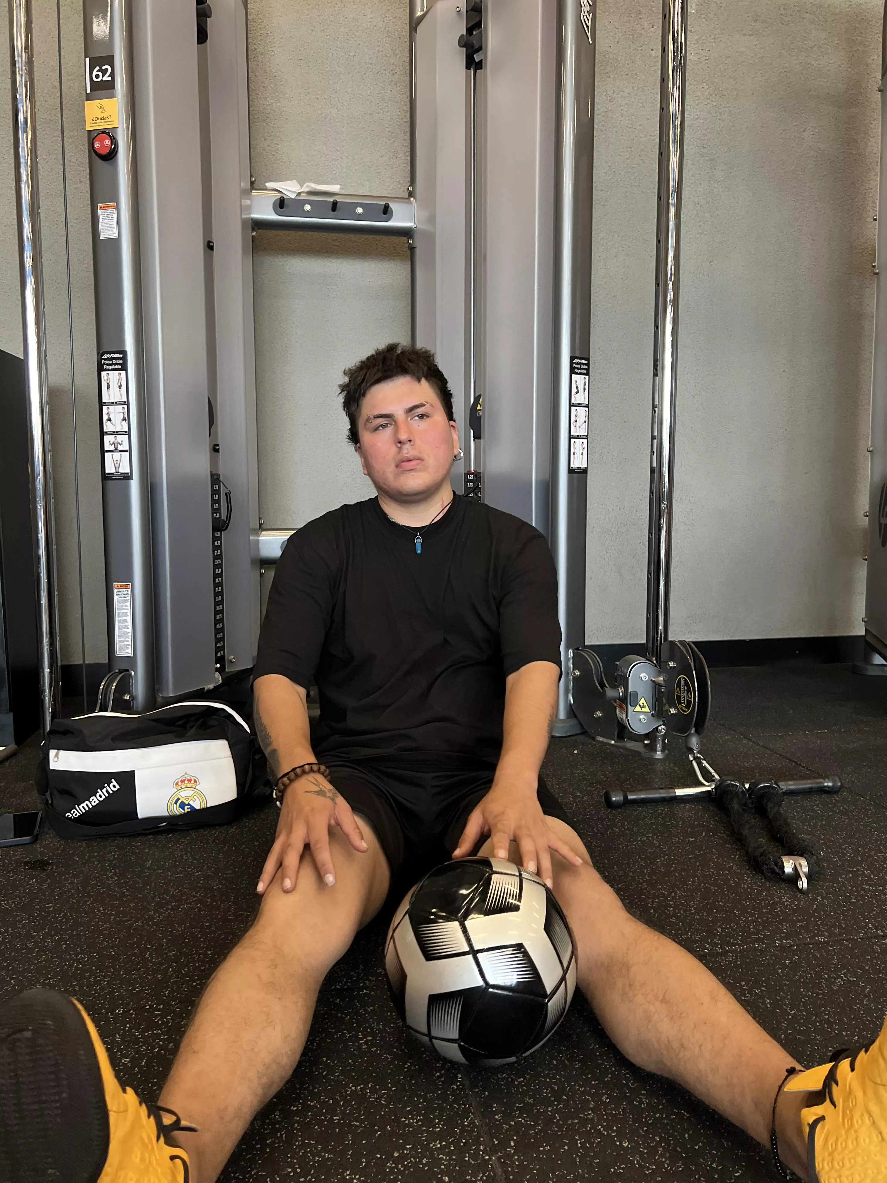 Leg and thigh days continue we're getting better every day.