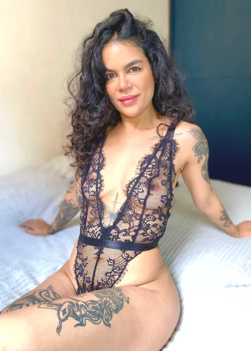 Lingerie feels amazing, but your hands would feel better :D
