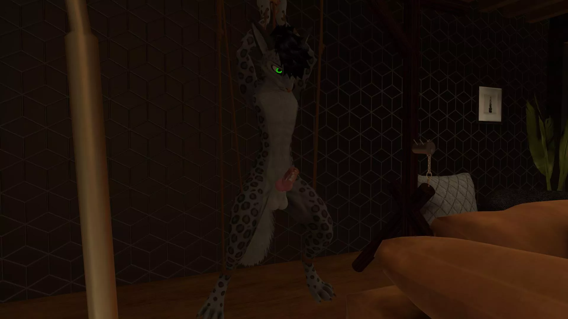 Look at the bottom struggle to escape