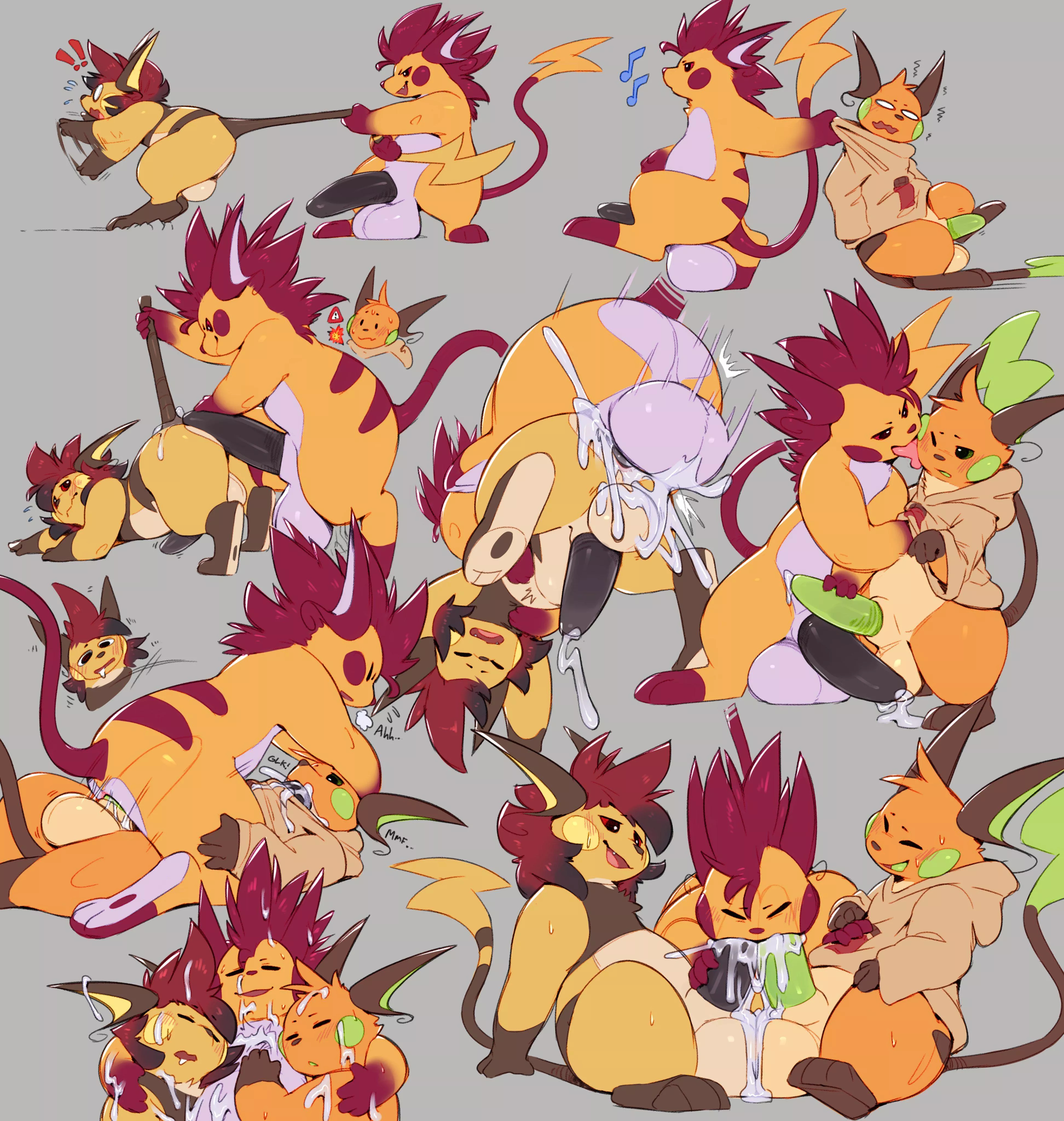 Many Raichu [Roy Arashi]