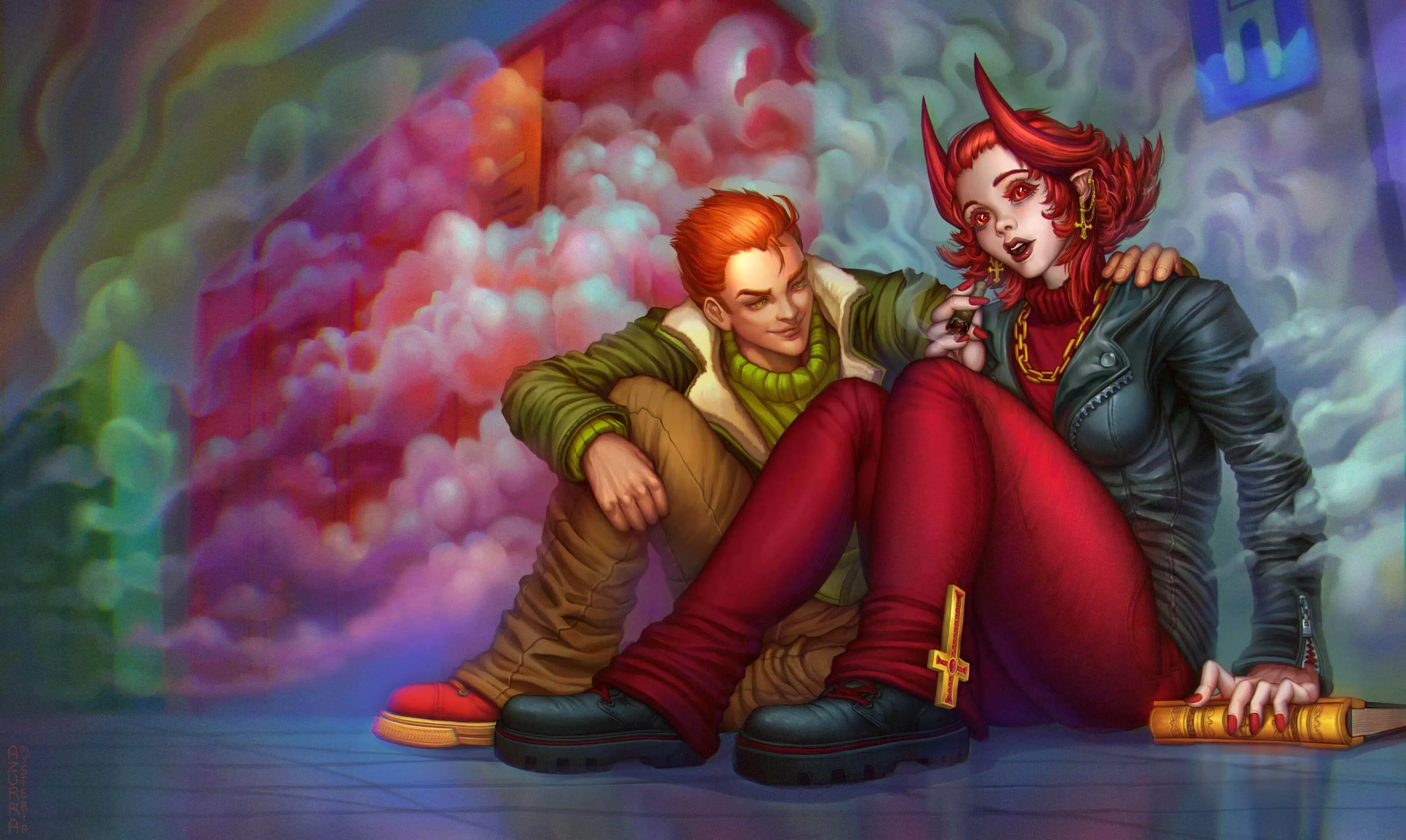 medicinal herb by Angelica Lisunova