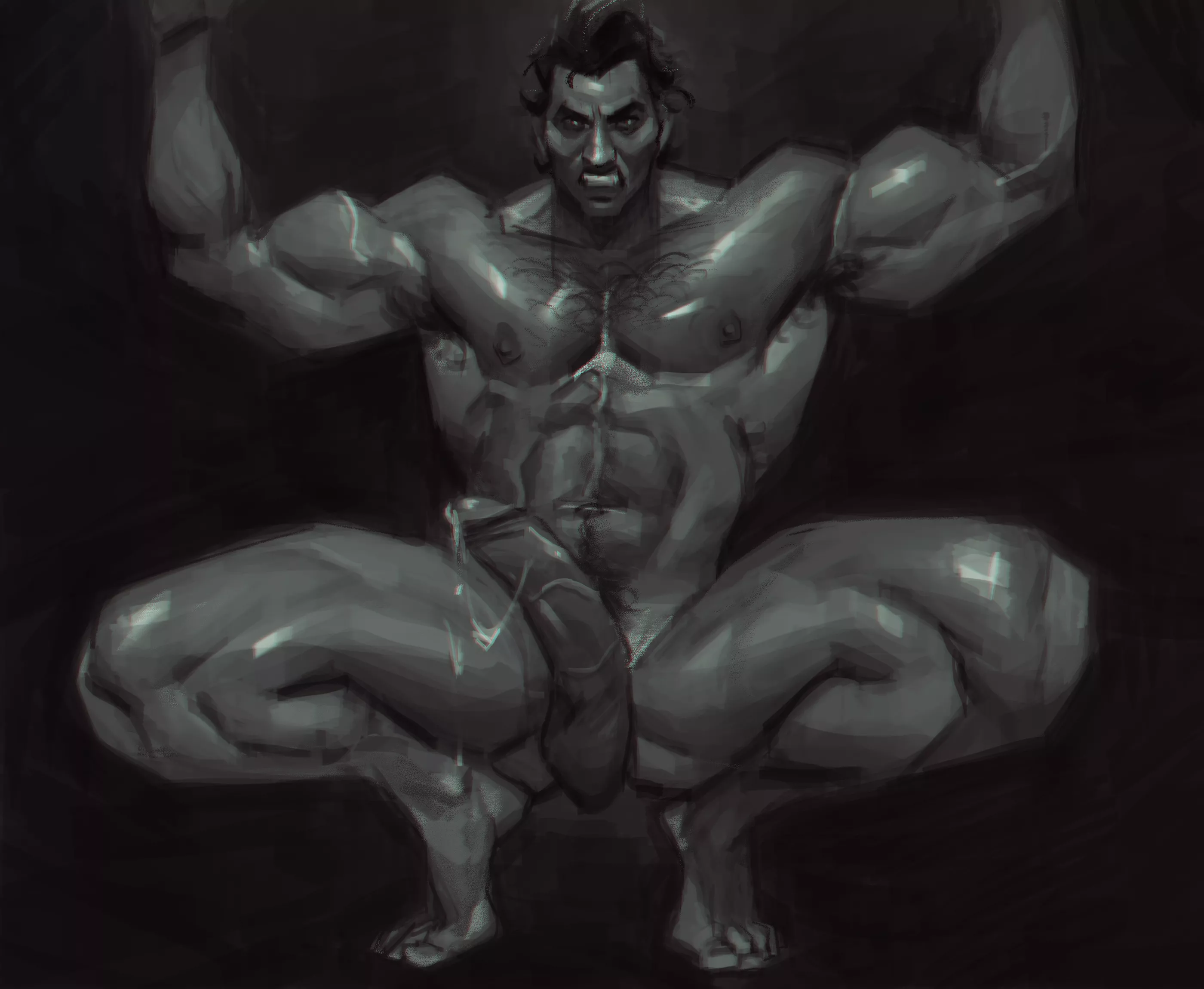 Miguel O'Hara commission for /poo_poo_kun (art by me @77tsutsu)