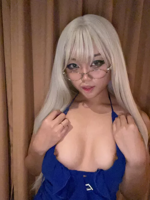 My tits are soft, small, and secretly craving you