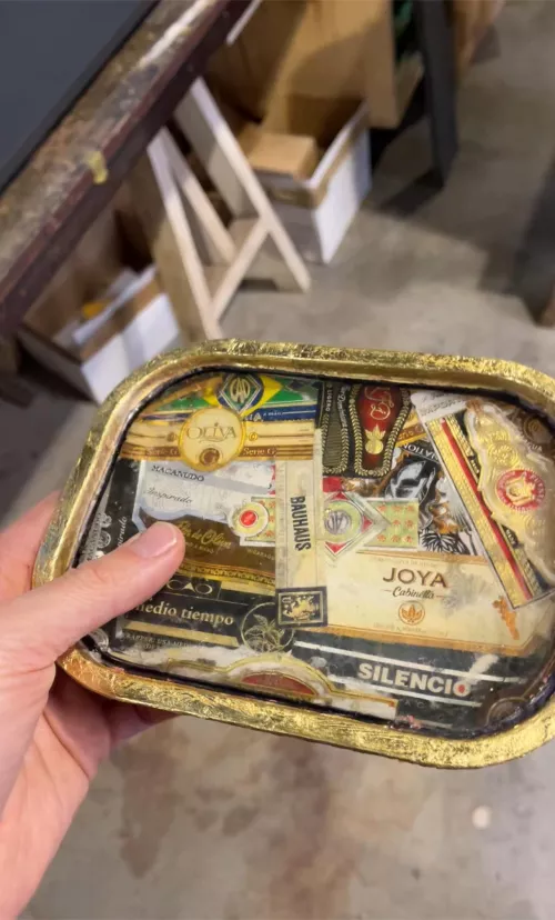 Need Creative ideas with cigar bands?