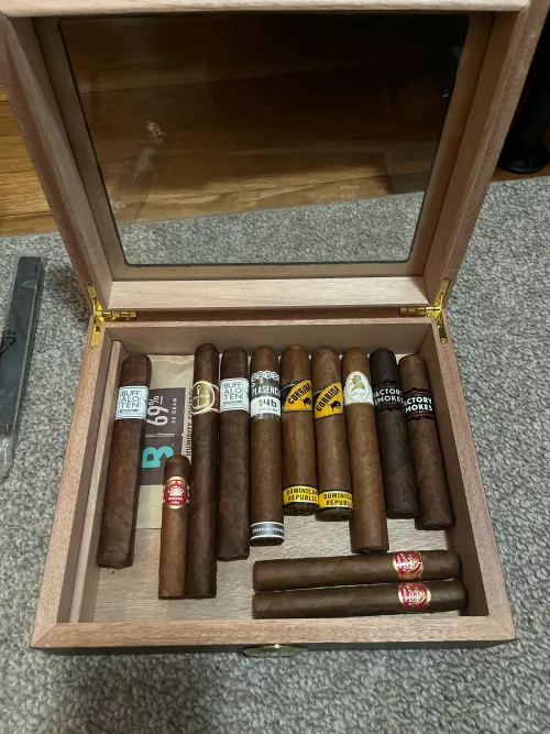 New to cigars - my collection