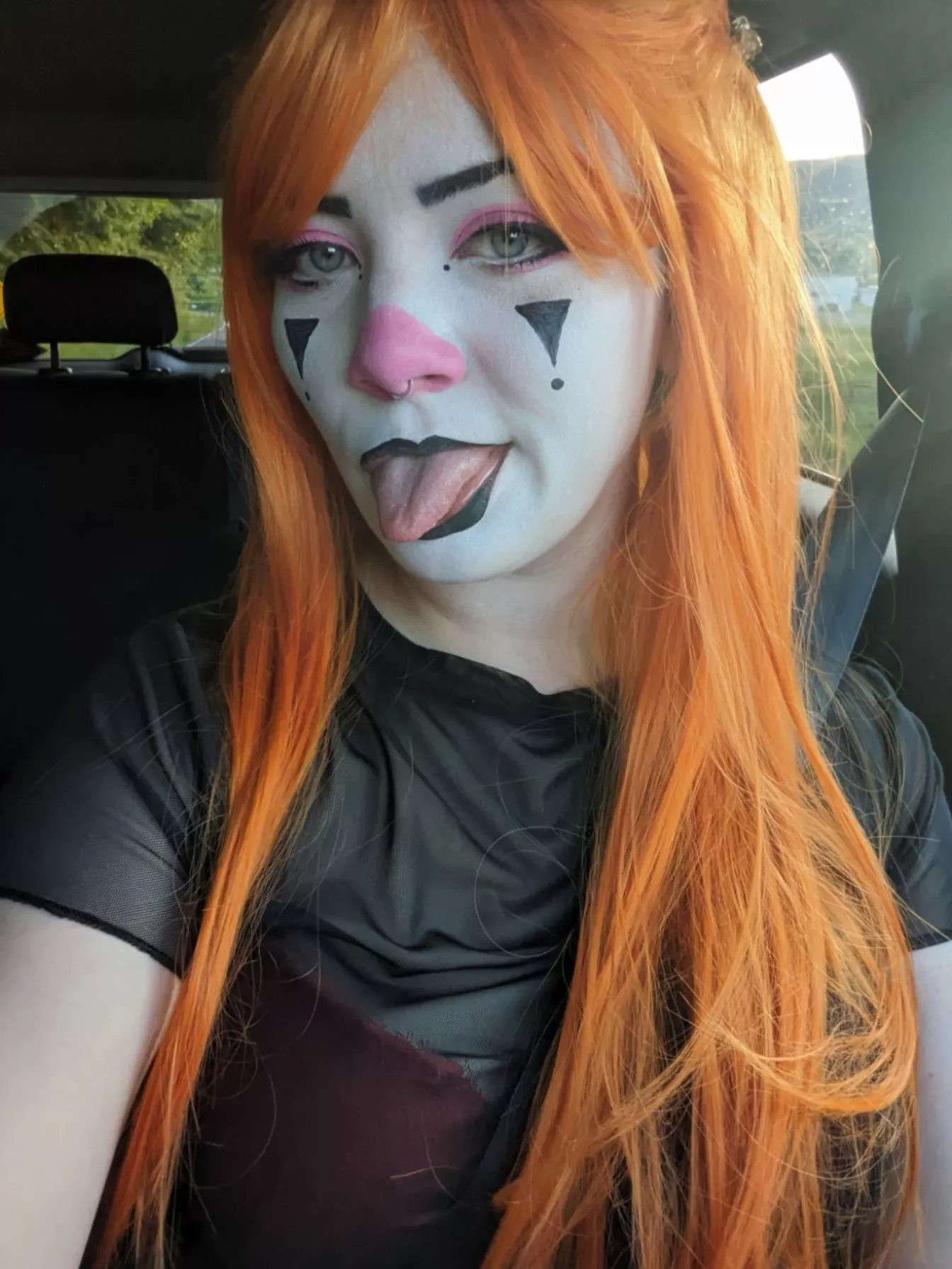 On my way to do clown things. 