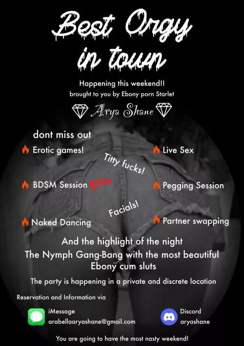 Party in PHX this weekend! Don’t wanna miss!