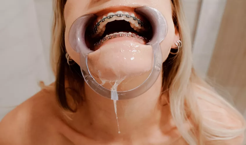 Scoop up the drool and put it back in my mouth, then let’s go again