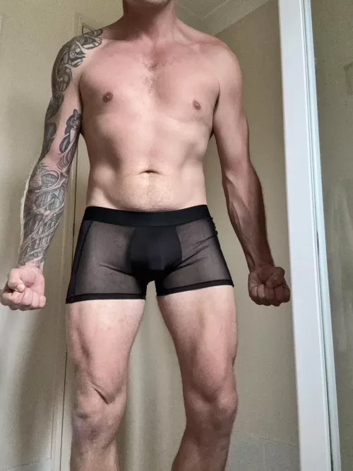 See through and shiny 