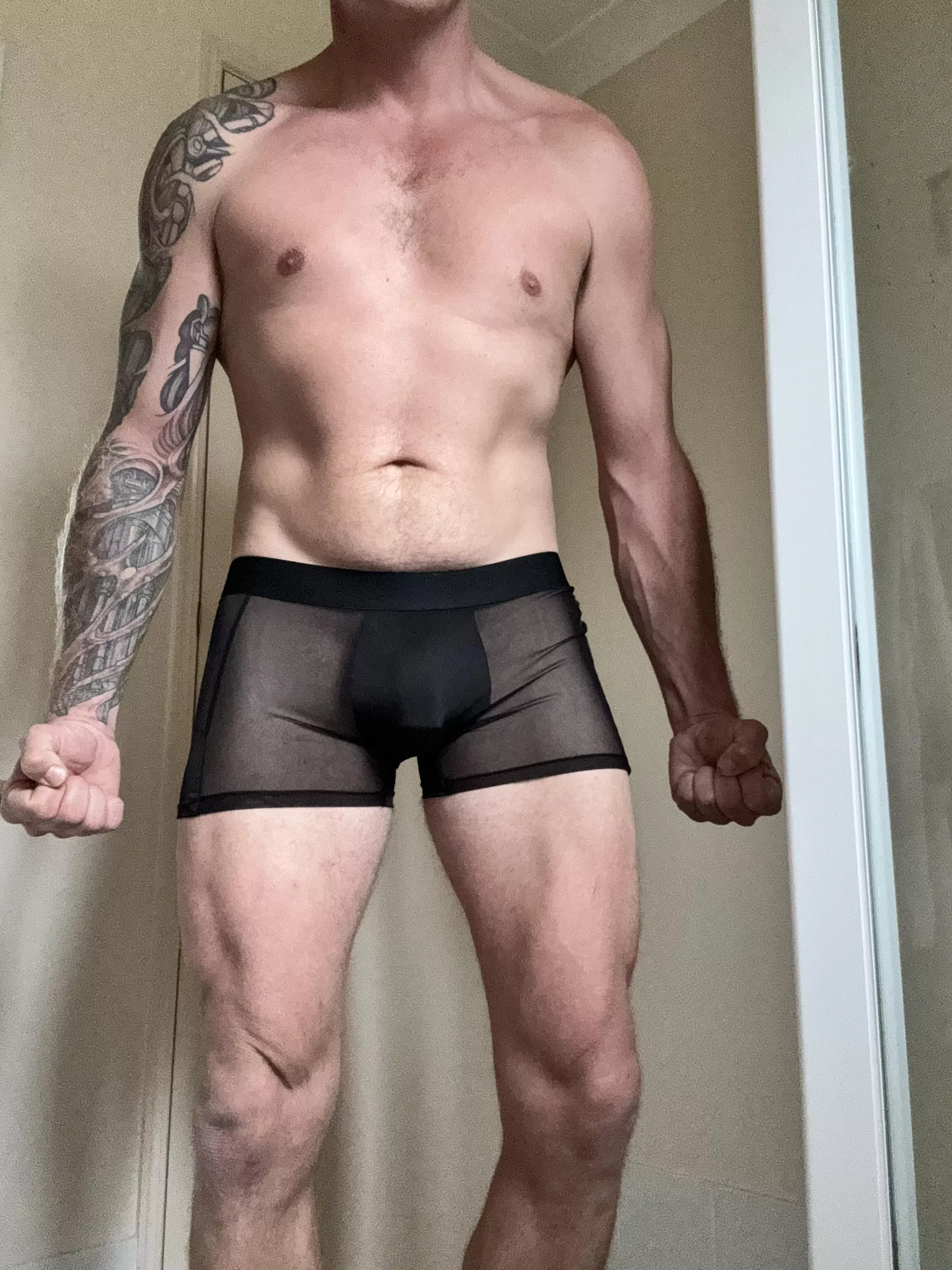 See through and shiny 