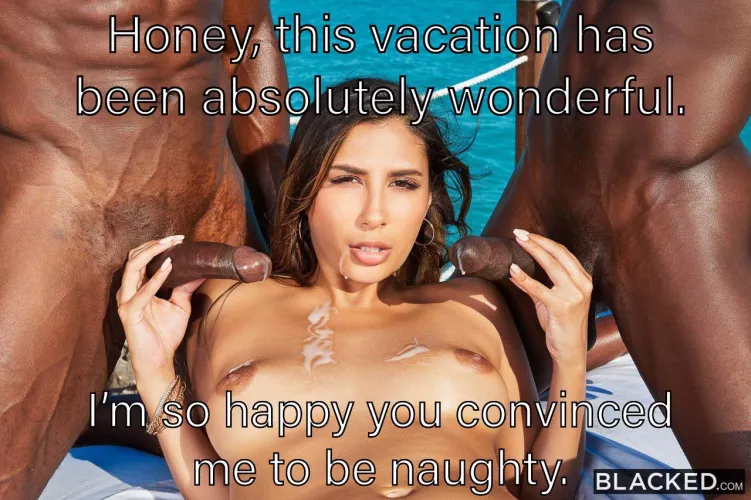 She’s already trying to decide when you should come back for the next trip. 