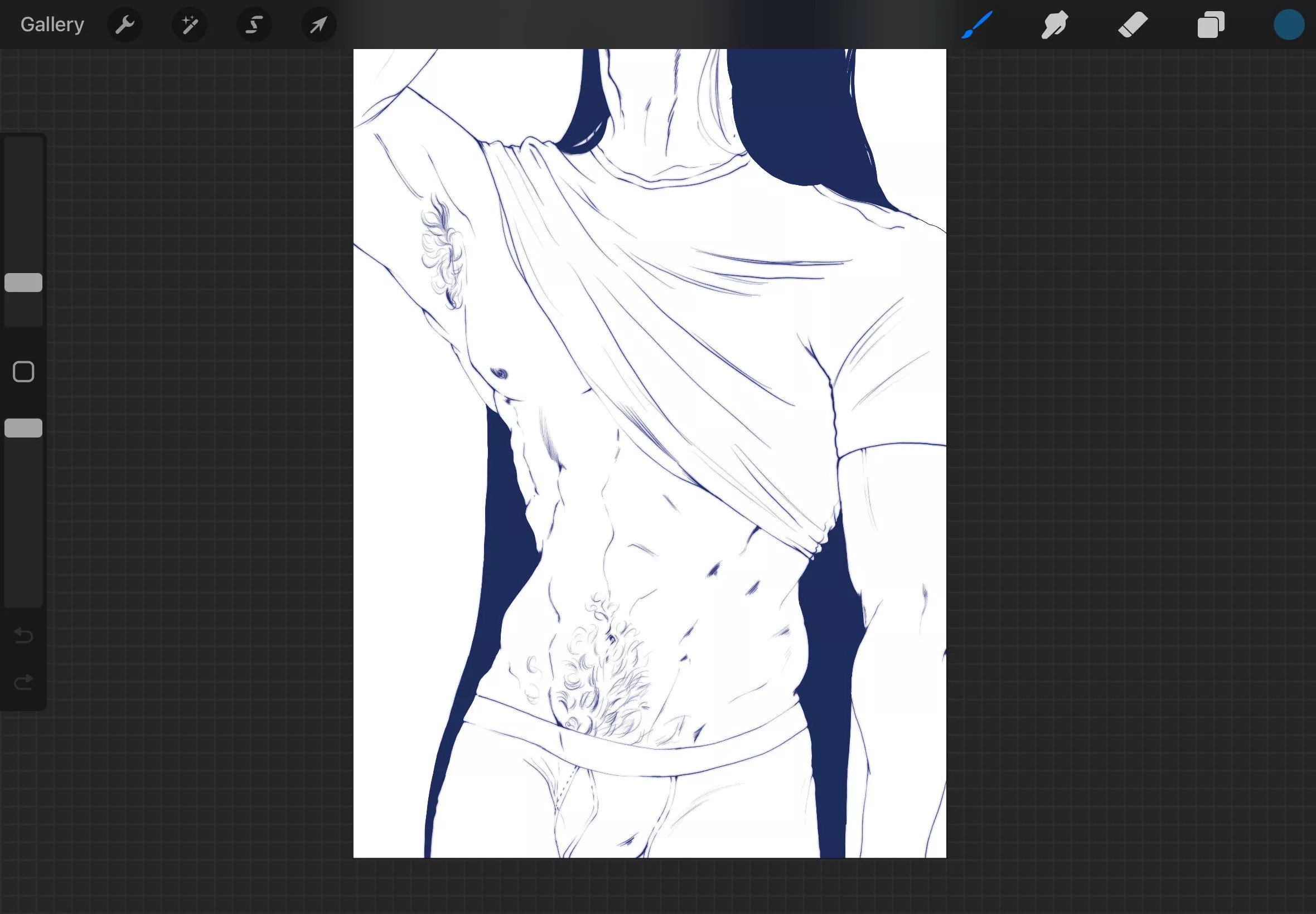 Sketch for some cover art, not sure if I like the idea 