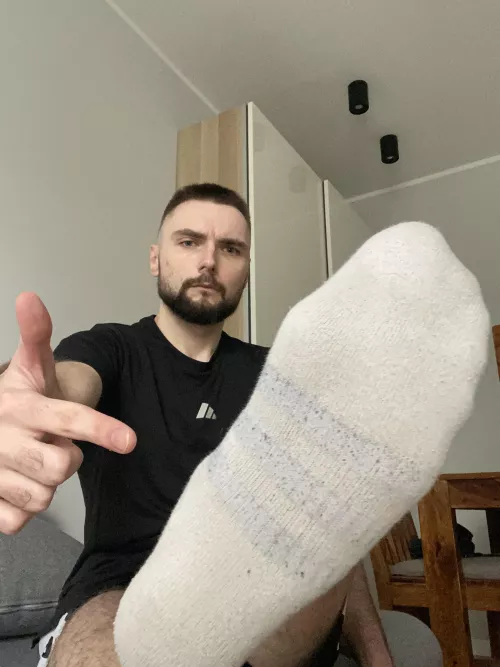 So you're saying you're into white socks bro? No I don't think it's weird. Just a little unexpected I guess.