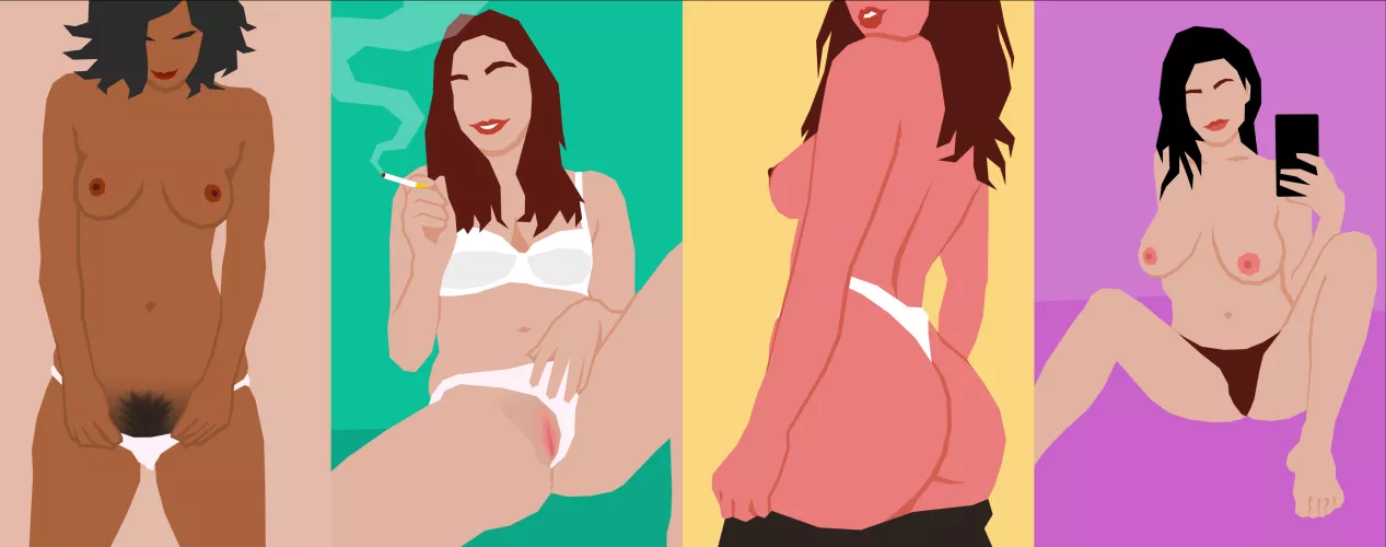 Some artwork from the latest chapter of Lewd Mod