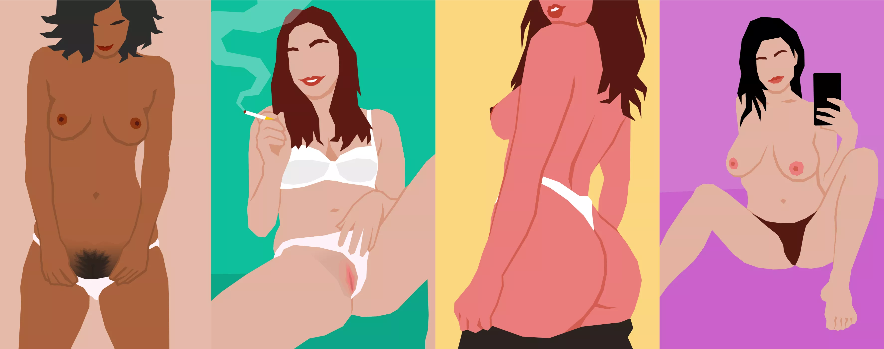 Some artwork from the latest chapter of Lewd Mod