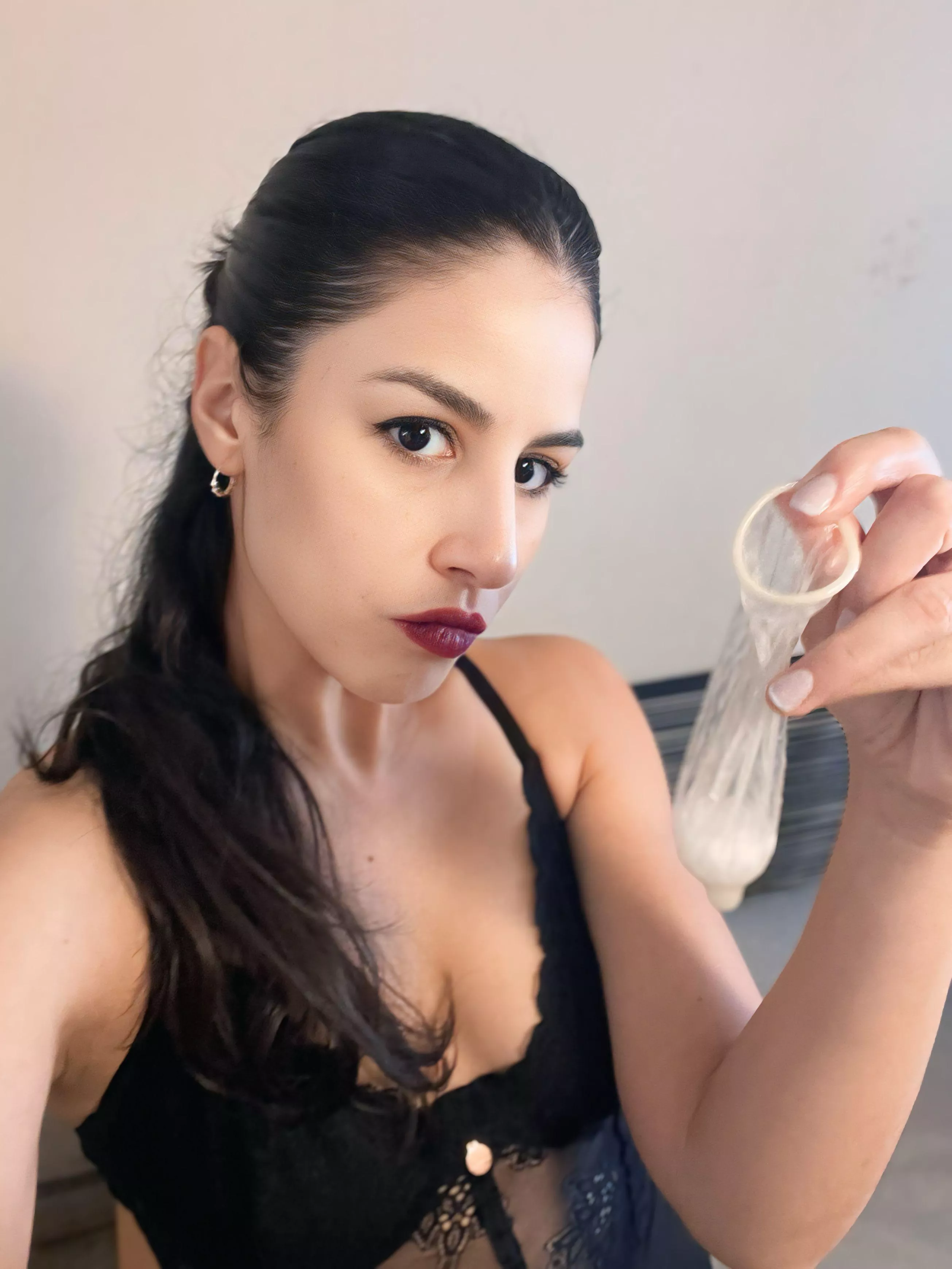 tell me how you swallow the cum