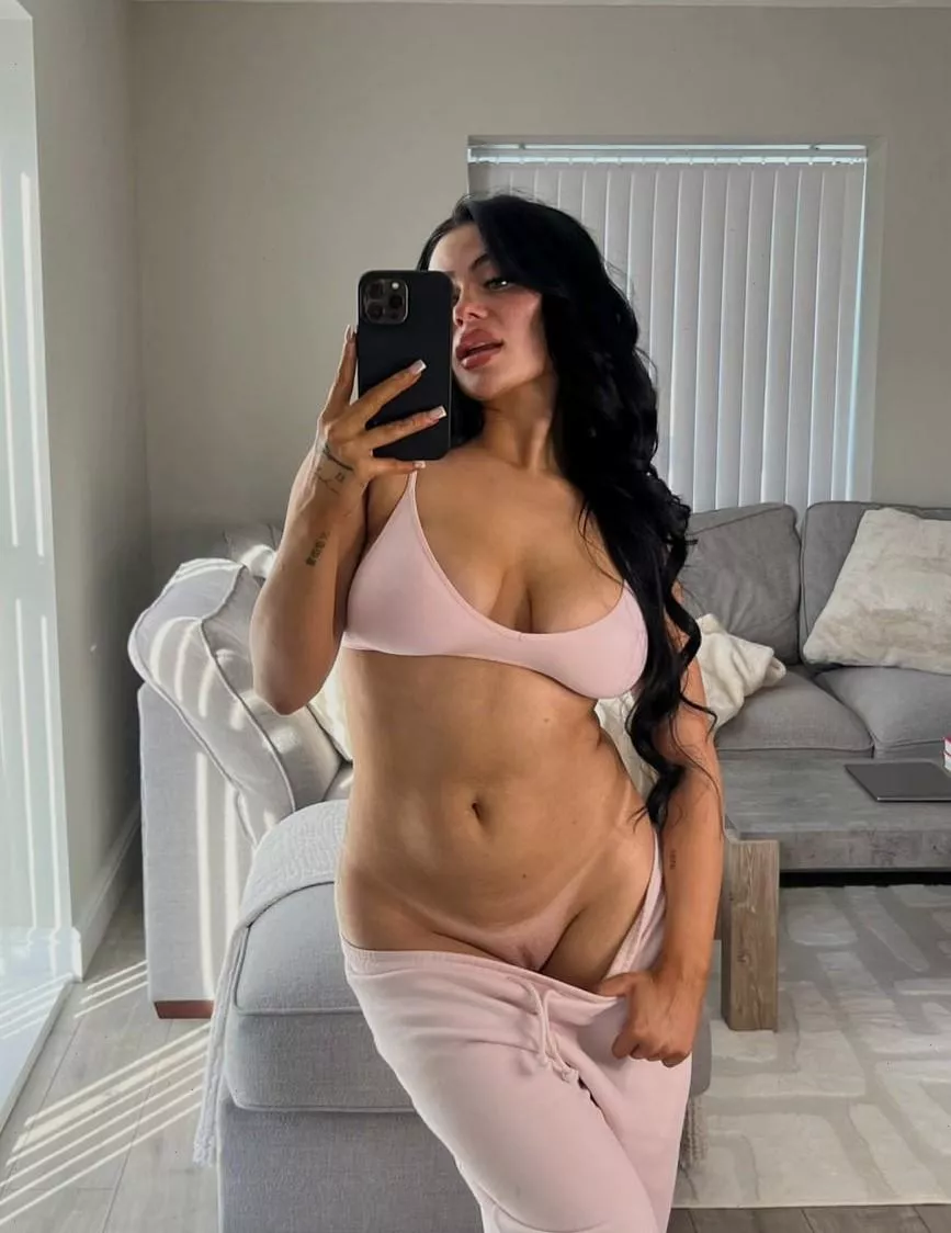 The landing strip is peeking