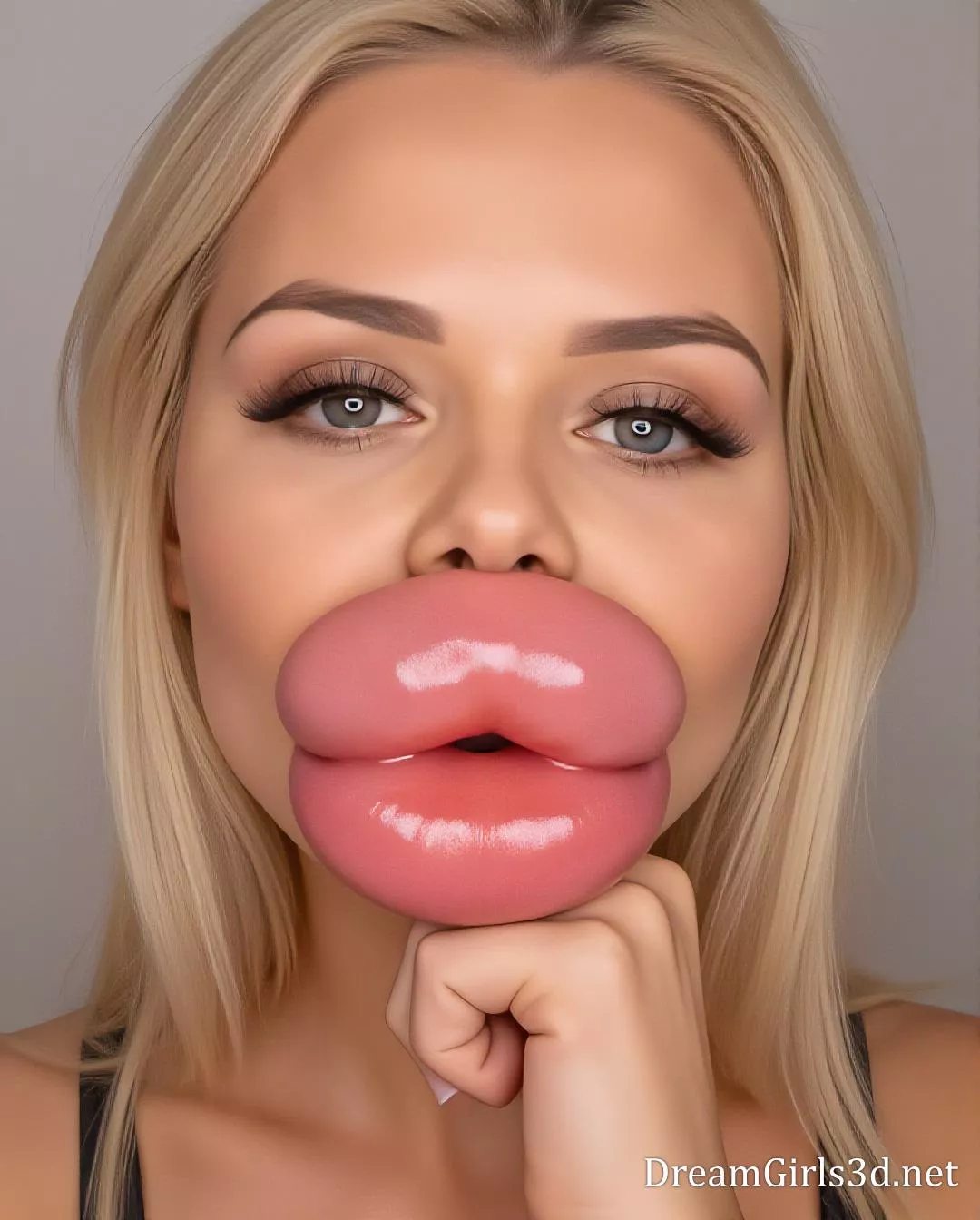 Thick lips af