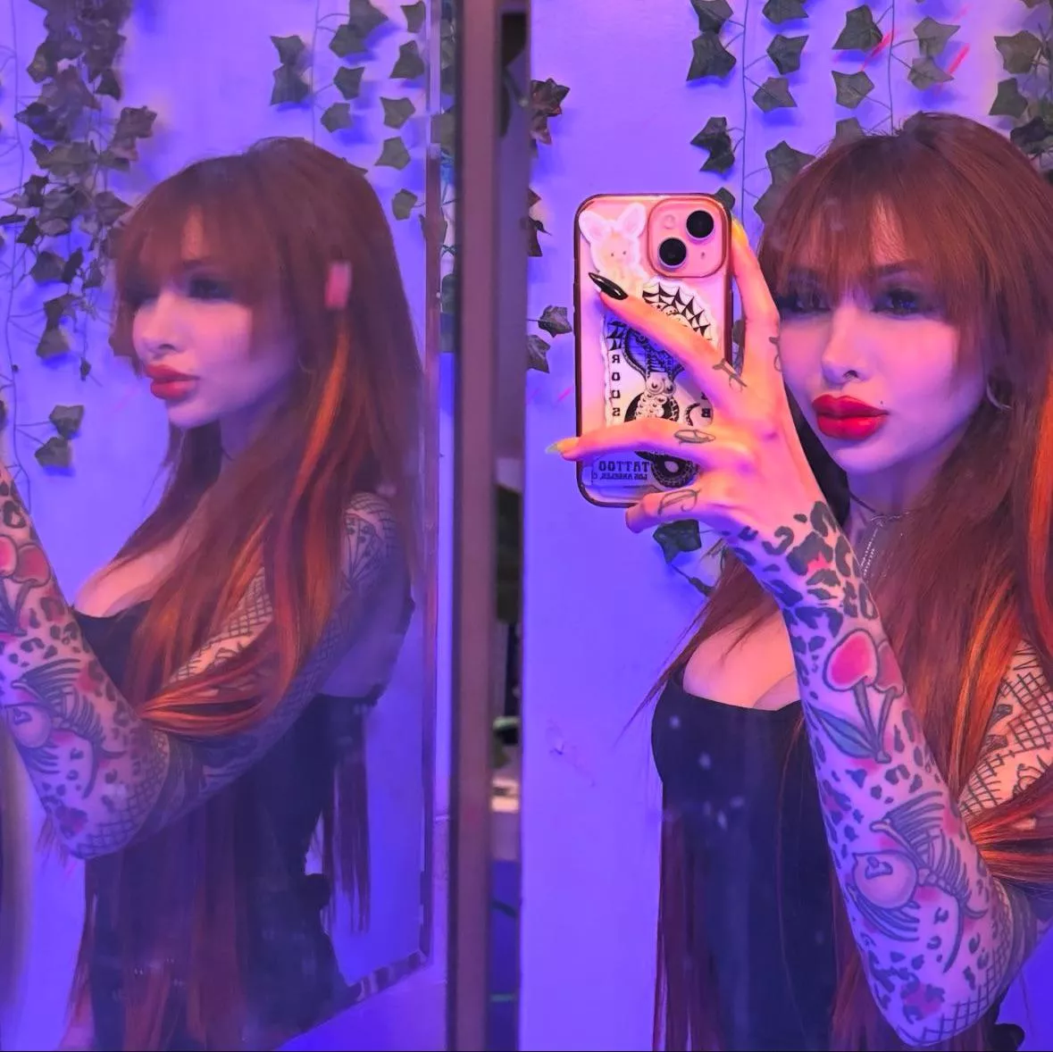 this doll has been loving a red lip recently