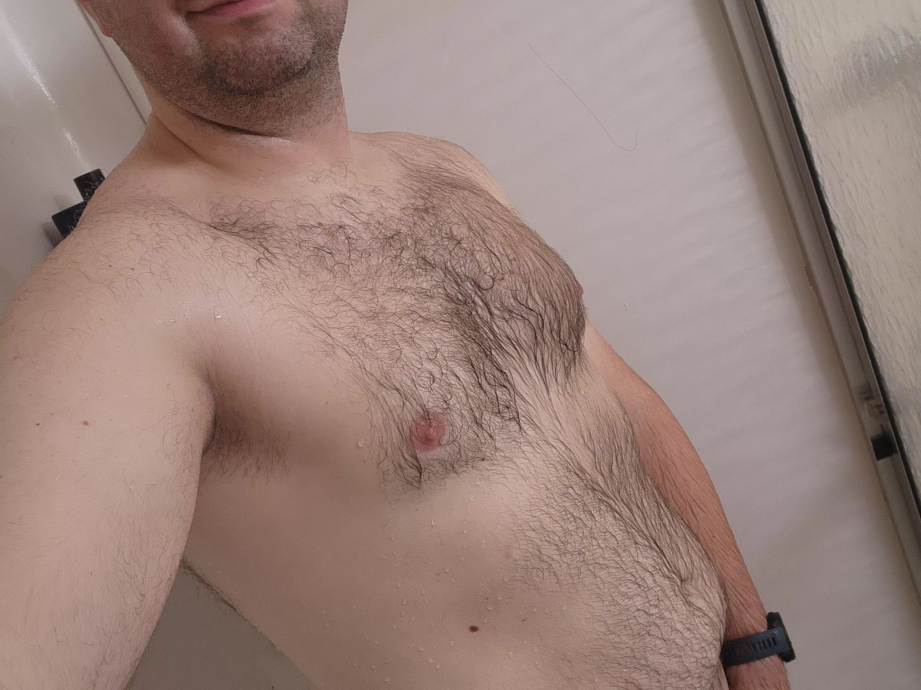 Was feeling pretty good about myself in the shower