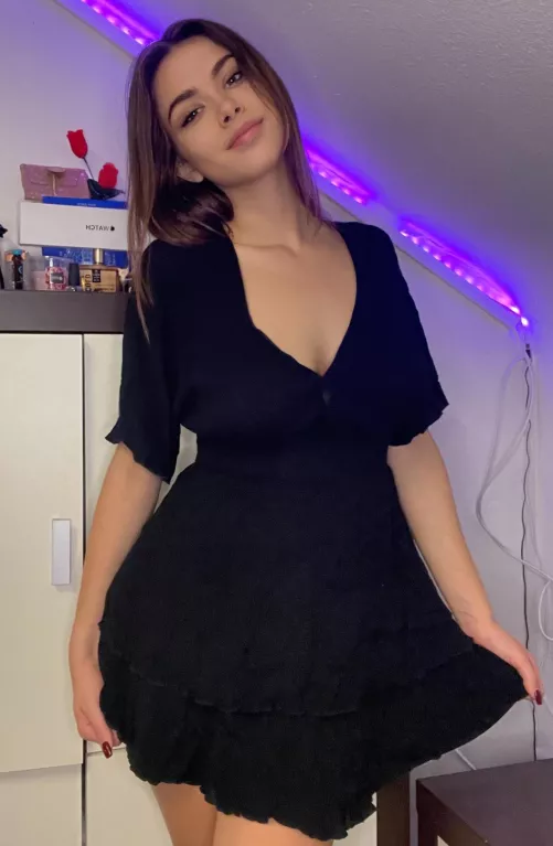 Wearing my most seductive dress