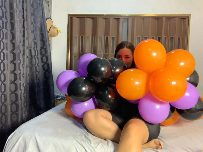 What do you think I did with all these balloons?