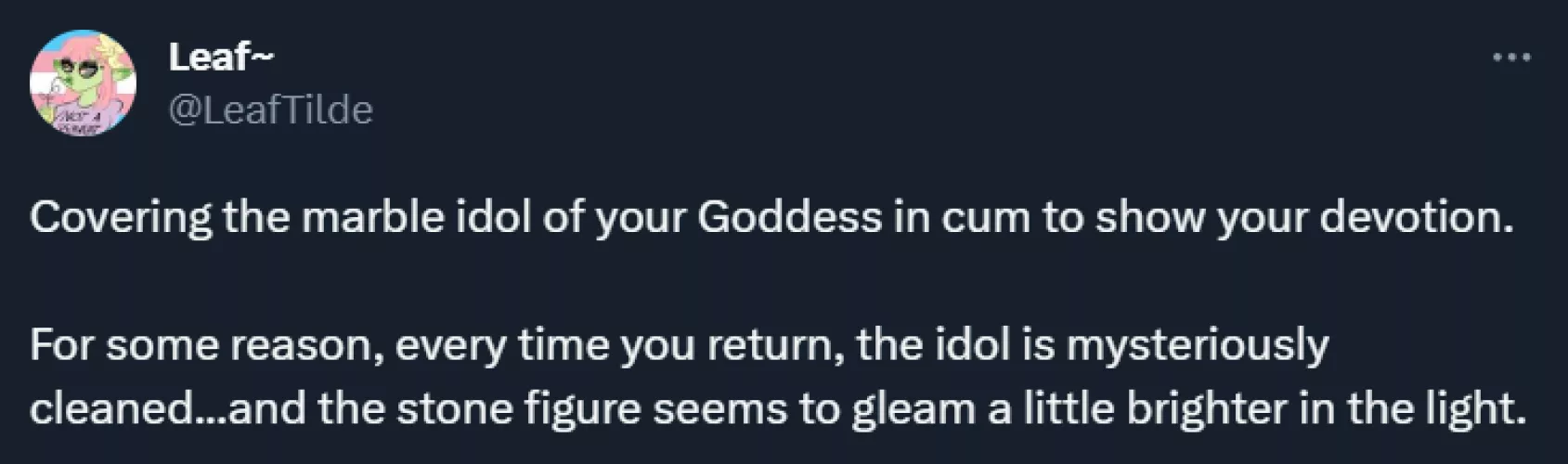 What I expect from you all