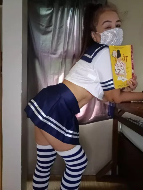 YOU come home seeing me ready for you, what would you do?