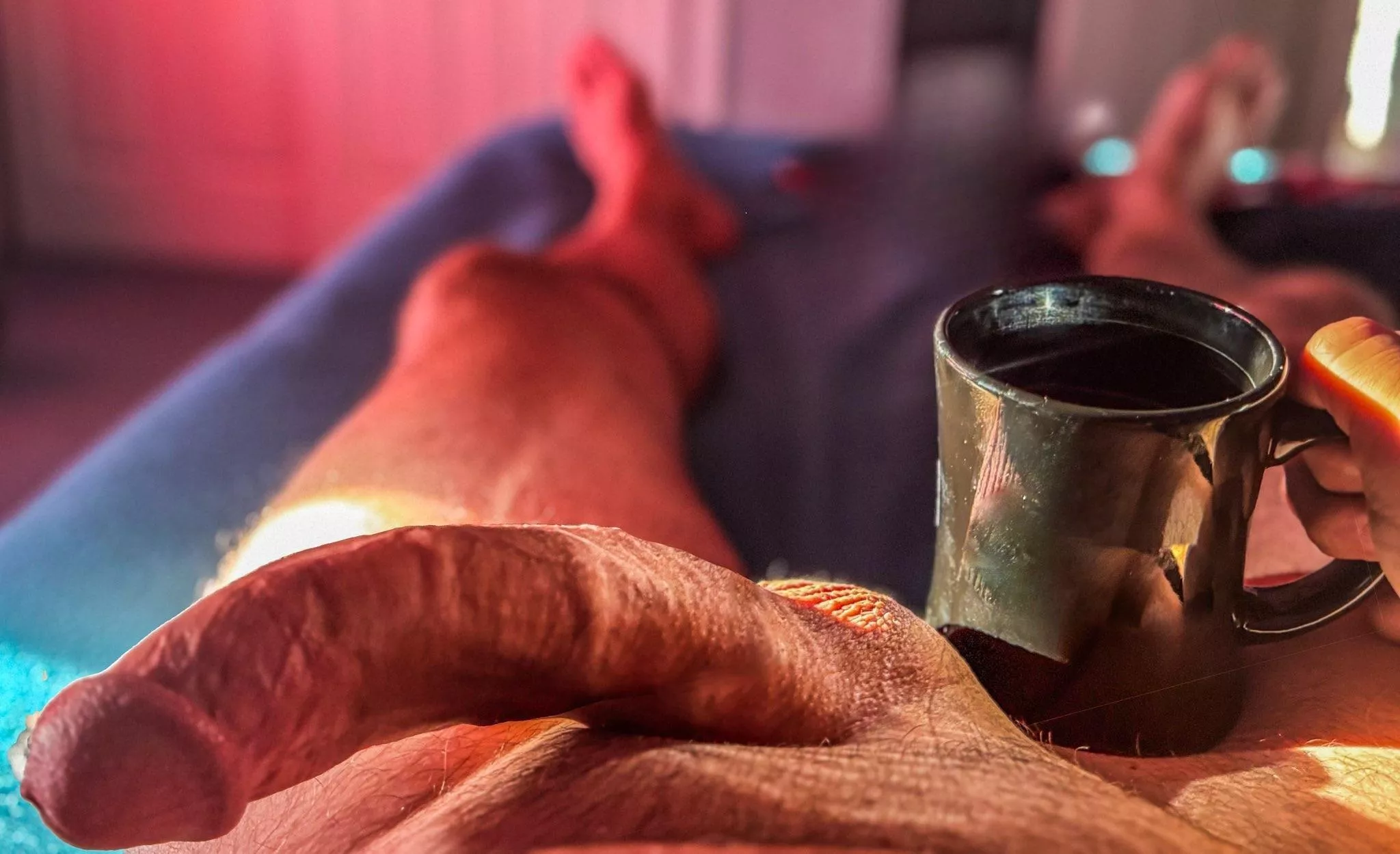 (53) Do you like your coffee with morning wood?