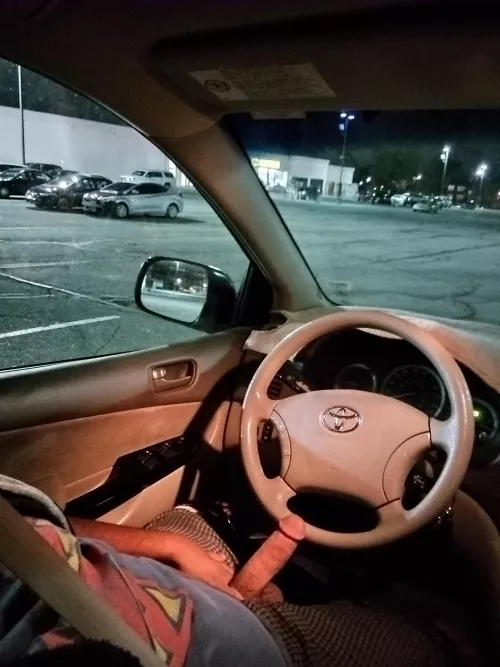 A Little Parking Lot Wank. Any Watchers??