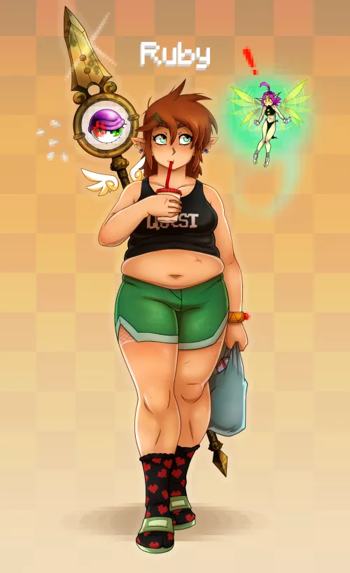 A very cute elf... (By Zenite14)