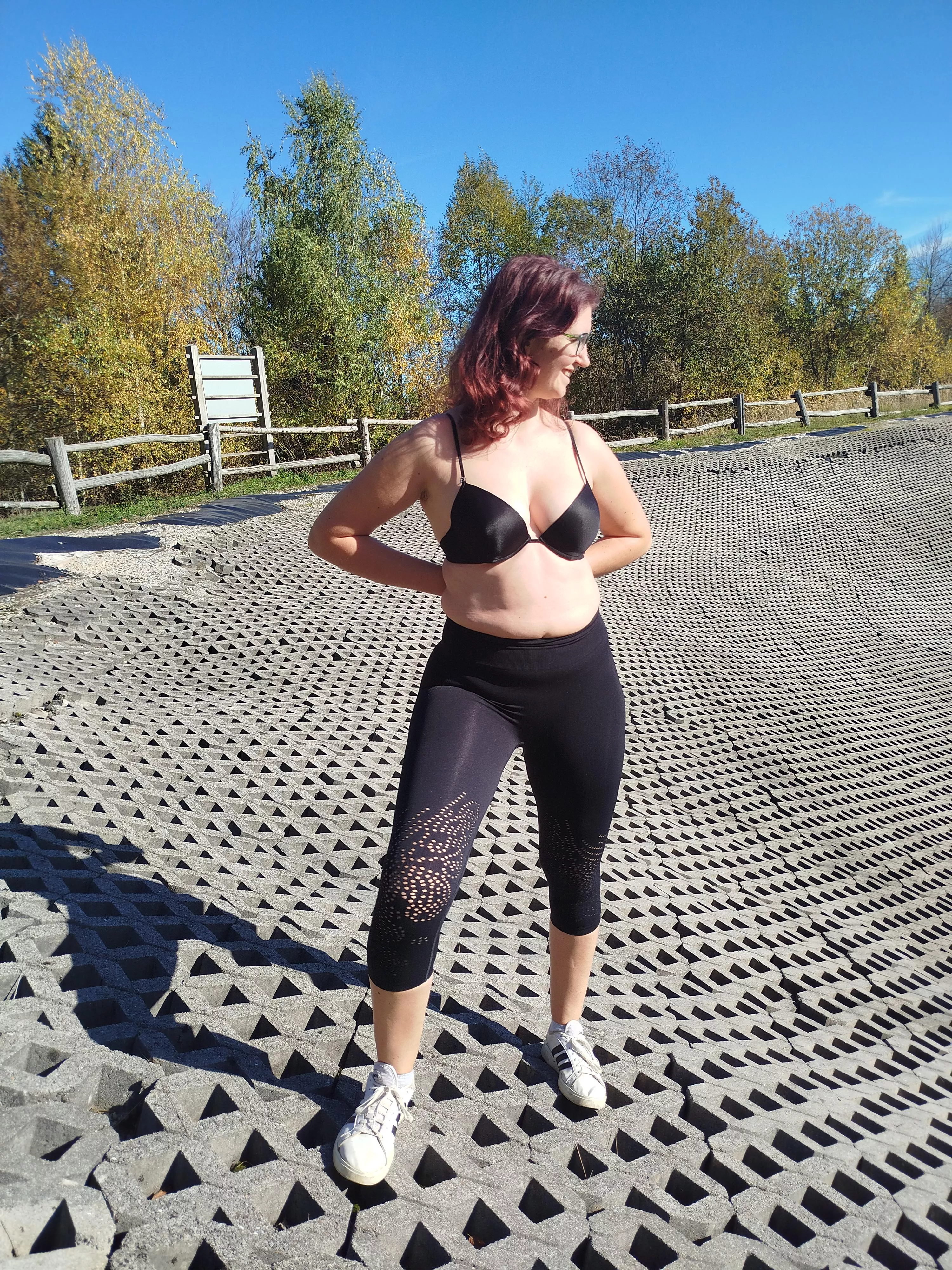 Being naked outside is the best therapy 